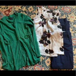 J crew navy dress pants. Size 6 city fit